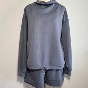 Caracilia Sweatshirt and Shorts set.  Size M
